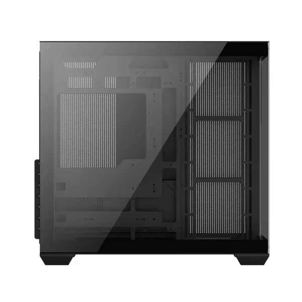 Modern Power Casing PC POWER DARK WOOD Casing With 10 FANS - Super Tech