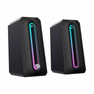 Alternative view of Havit Gamenote SK216 RGB 2:0 Wired Black Gaming Speaker