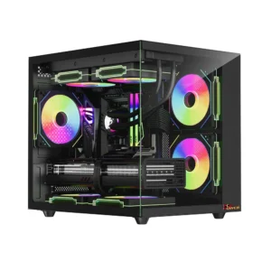 Alternative view of PC POWER ICE CUBE MINI V2 Casing With 5 FANS