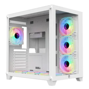 PC Power ICEBERG V2 White Gaming Case With 7 FANS