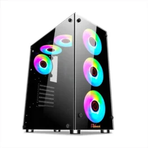 Alternative view of PC POWER CRYSTAL GLASS ELITE RAINBO FAN