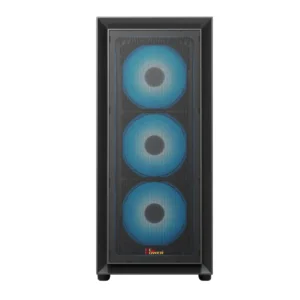 Alternative view of PC Power Crystal Glass V3 BK ATX Desktop Gaming Casing