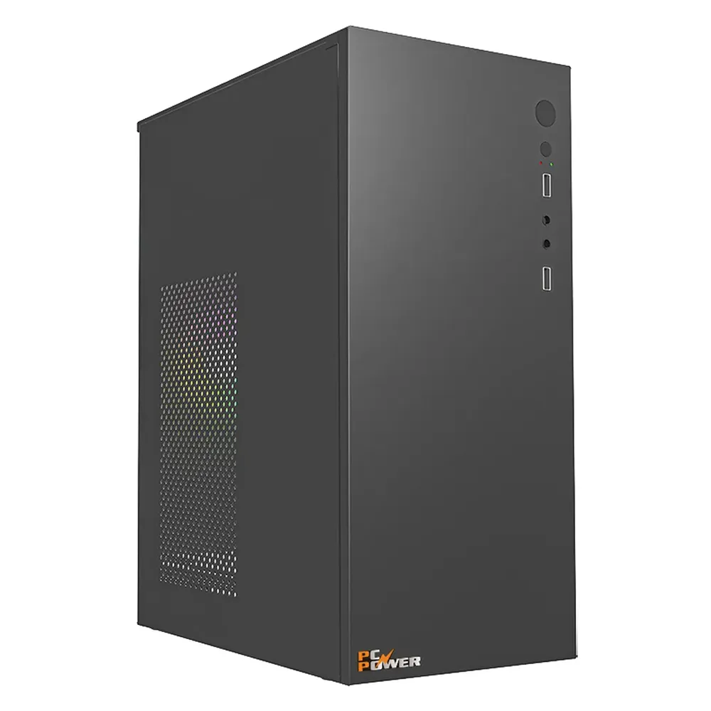 PC Power Pro Box V6 BK Desktop Casing - Image 2