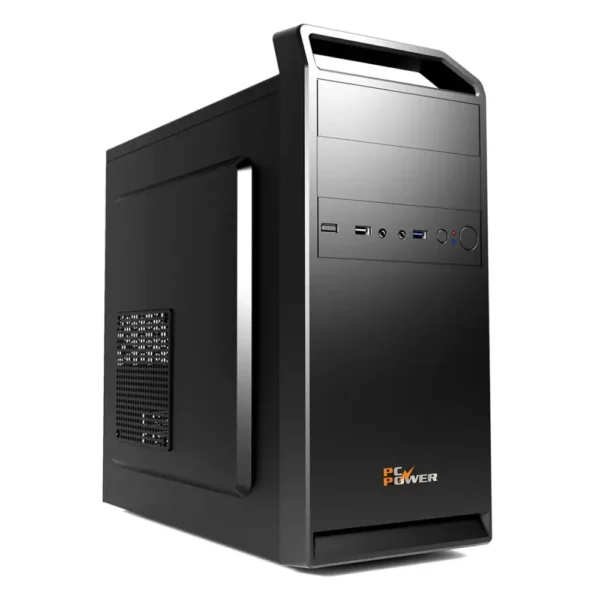 PC Power Pro Case V4 BK Desktop Casing with Power Supply - Super Tech