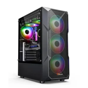 Pc Power PP-GC2301 BK Casing With 4 FANS and 550W PSU