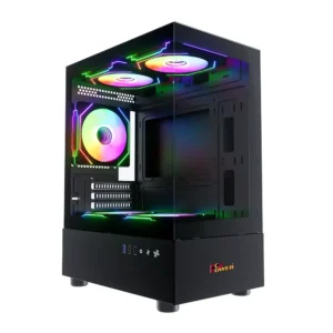 Alternative view of PC POWER SKYVIEW V2 Casing With 3 FANS