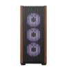 PC POWER WOOD MESH BK Casing With 6 FANS - Image 3