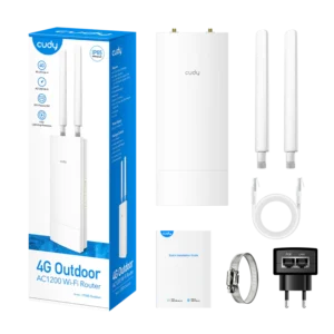 Alternative view of Cudy LT500 Outdoor 4G AC1200 Wi-Fi Router