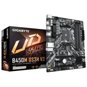 Gigabyte B450M DS3H V3 AMD AM4 Micro ATX Motherboard
