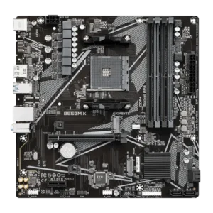 Alternative view of Gigabyte B550M K AMD AM4 Micro ATX Motherboard