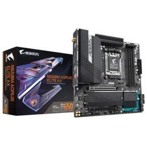 GIGABYTE B650M AORUS ELITE AX DDR5 AMD AM5 Micro-ATX Motherboard