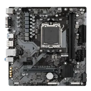 Alternative view of GIGABYTE B650M S2H AM5 Micro-ATX Motherboard