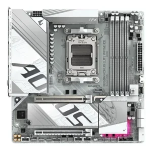 Alternative view of Gigabyte B850M Aorus Elite WF6E ICE Micro ATX AMD Motherboard