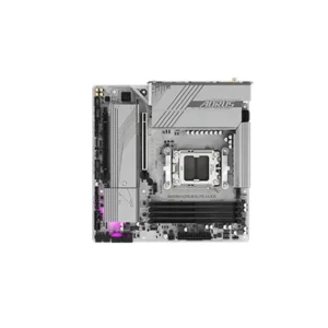 Alternative view of Gigabyte B650M AORUS ELITE AX ICE AM5 Micro-ATX Motherboard