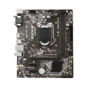 Alternative view of MSI H310M PRO-VDH Intel 9th Gen Motherboard