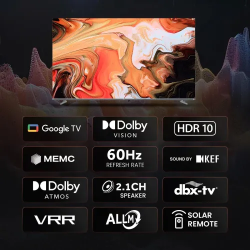 Haier H55M80FUX 55" 4K Mini LED Smart Google TV - Image 4