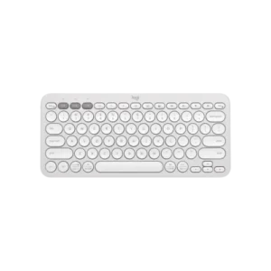 Logitech K380S PEBBLE KEYS 2 Multi-Device Bluetooth Wireless Keyboard (Of-White)