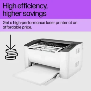 Alternative view of HP Laser 107a Laser Printer