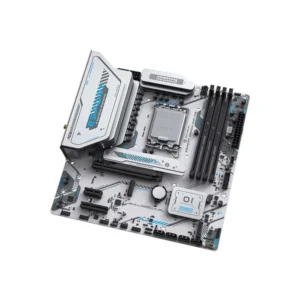 Alternative view of Maxsun eSport Z890M ICE (Wi-Fi 6) DDR5 White Motherboard