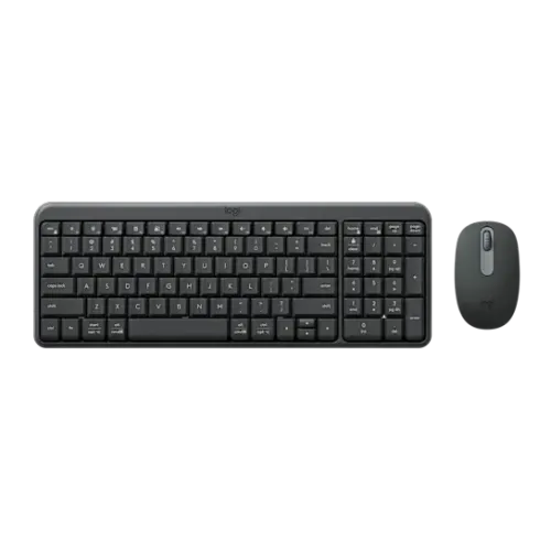 Logitech MK250 Wireless Keyboard Mouse Combo (Back)