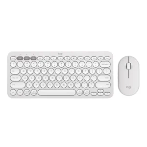 Logitech Pebble 2 Wireless Keyboard & Mouse Combo (White)