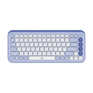 Logitech Pebble 2 Wireless Keyboard & Mouse Combo (Lilac & Off White)