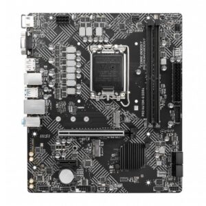 Alternative view of MSI PRO H610M-G DDR4 Micro-ATX Motherboard