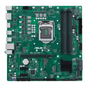Alternative view of ASUS Pro Q570M-C/CSM LGA1200 mATX Motherboard