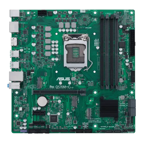 ASUS Pro Q570M-C/CSM LGA1200 mATX Motherboard - Image 2