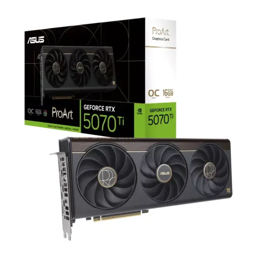 Asus ProArt GeForce RTX 5070 Ti OC Edition 16GB GDDR7 Graphics Card