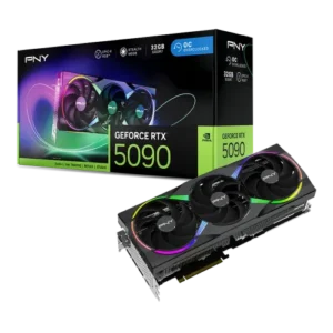 PNY GeForce RTX 5090 32GB GDDR7 ARGB EPIC-X RGB Overclocked Triple Fan Graphics Card