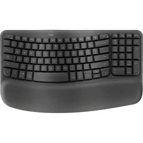 Logitech Wave Keys Wireless Ergonomic Keyboard - Image 3