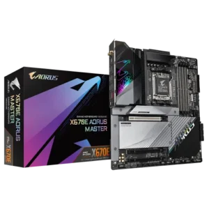 GIGABYTE X670E AORUS MASTER DDR5 AMD AM5 E-ATX Motherboard