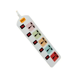 Alternative view of Aptech A605 5 Port Power strip