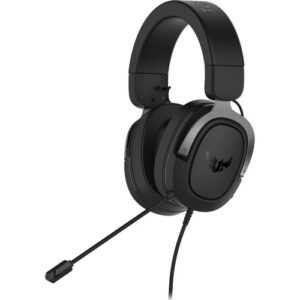 Alternative view of ASUS TUF Gaming H3 7.1 Gaming Headphone - Grey & Gun Metal