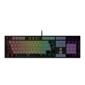 Fantech ATOM 104 MK886V2 RGB Red Switch Mechanical Gaming Keyboard SUMI Edition - Gray