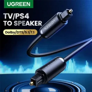 Alternative view of Ugreen AV122 1.5 Meter Toslink Optical Audio Cable