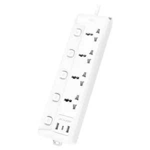 Deli CT711 4 Port 2 Meter Power Strip