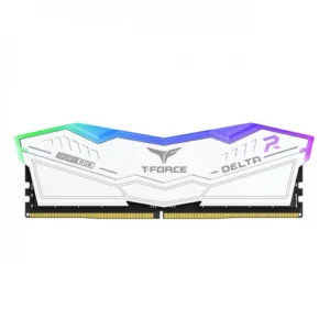 TEAM Delta RGB 24GB DDR5 7600MHz CL36 Gaming Desktop RAM White