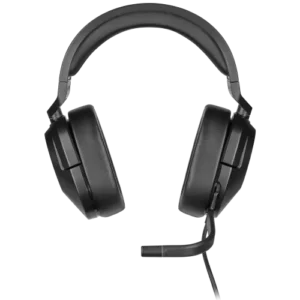 Alternative view of Corsair HS55 Stereo 3.5mm Wired Gaming Headphone Carbon