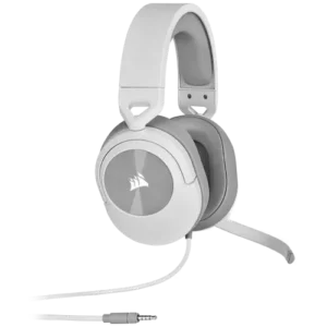 Corsair HS55 Stereo 3.5mm Wired Gaming Headphone White
