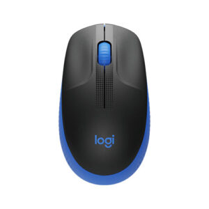 Logitech M190 Wireless Mouse (Blue)