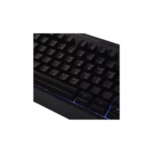 Alternative view of Xtreme K502R RGB Backlit Wired Black Keyboard with Bangla