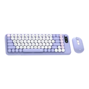 Fantech GO Mochi 85 WK898 Wireless Keyboard Mouse Combo (Purple)