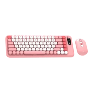 Fantech GO Mochi 85 WK898 Wireless Keyboard Mouse Combo (Pink)