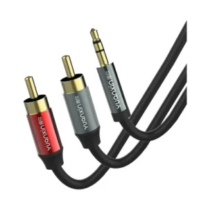 Alternative view of Yuanxin YAX-002 3.5mm Male to 2RCA Male 5 Meter Audio Cable